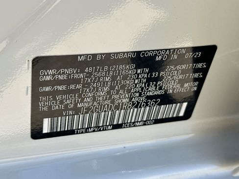 Certified 2024 Subaru Crosstrek 2.0i Premium w/ Popular Package #3 AWD/4WD image 27