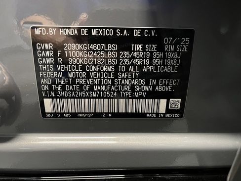 New 2025 Acura ADX A-Spec image 24