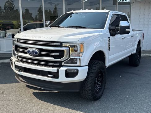 Used 2020 Ford F350 Platinum AWD/4WD image 1