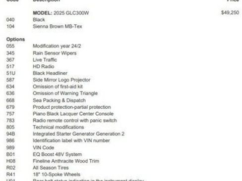 Certified 2025 Mercedes-Benz GLC 300 image 4