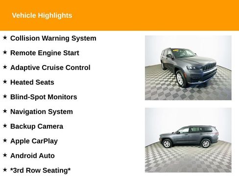Used 2023 Jeep Grand Cherokee L Limited AWD/4WD image 2
