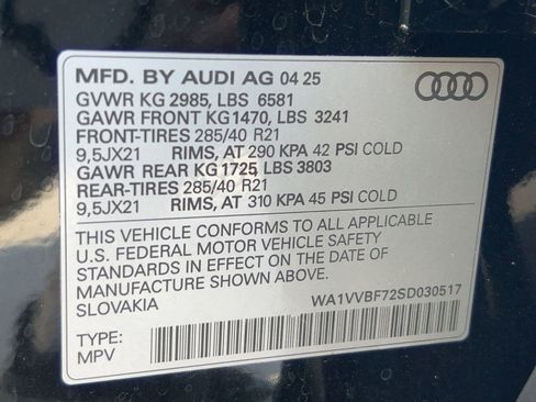 New 2025 Audi Q7 3.0T Prestige image 19