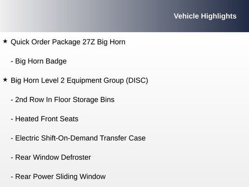 Used 2023 RAM 1500 Big Horn image 8