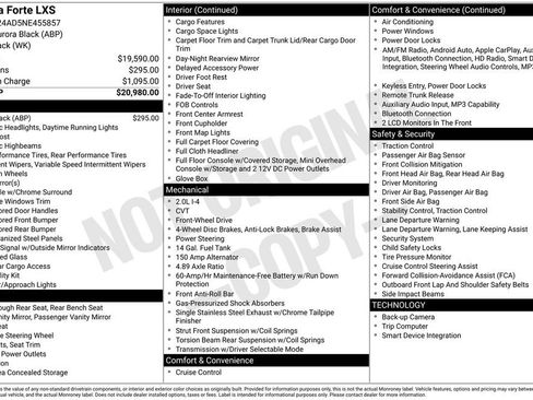 Used 2022 Kia Forte LXS image 6