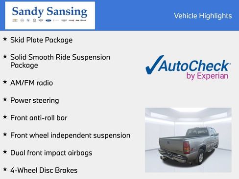 Used 2001 Chevrolet Silverado 1500 LS w/ Off-Road Chassis Pkg AWD/4WD image 7