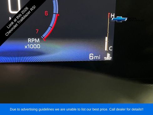 New 2026 Chevrolet TrailBlazer RS w/ Convenience Package image 16