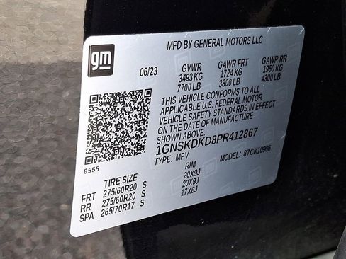 Used 2023 Chevrolet Suburban Z71 w/ Z71 Off-Road Package image 30