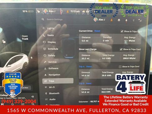 Used 2020 Tesla Model 3 Standard Range Plus RWD image 37