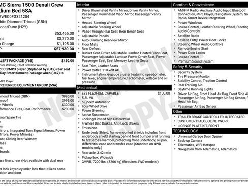 Used 2015 GMC Sierra 1500 Denali w/ Driver Alert Package image 2