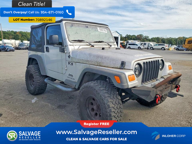 Used 2004 Jeep Wrangler X AWD/4WD image 5