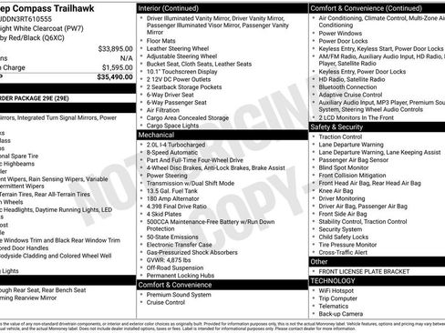 Used 2024 Jeep Compass Trailhawk AWD/4WD image 6