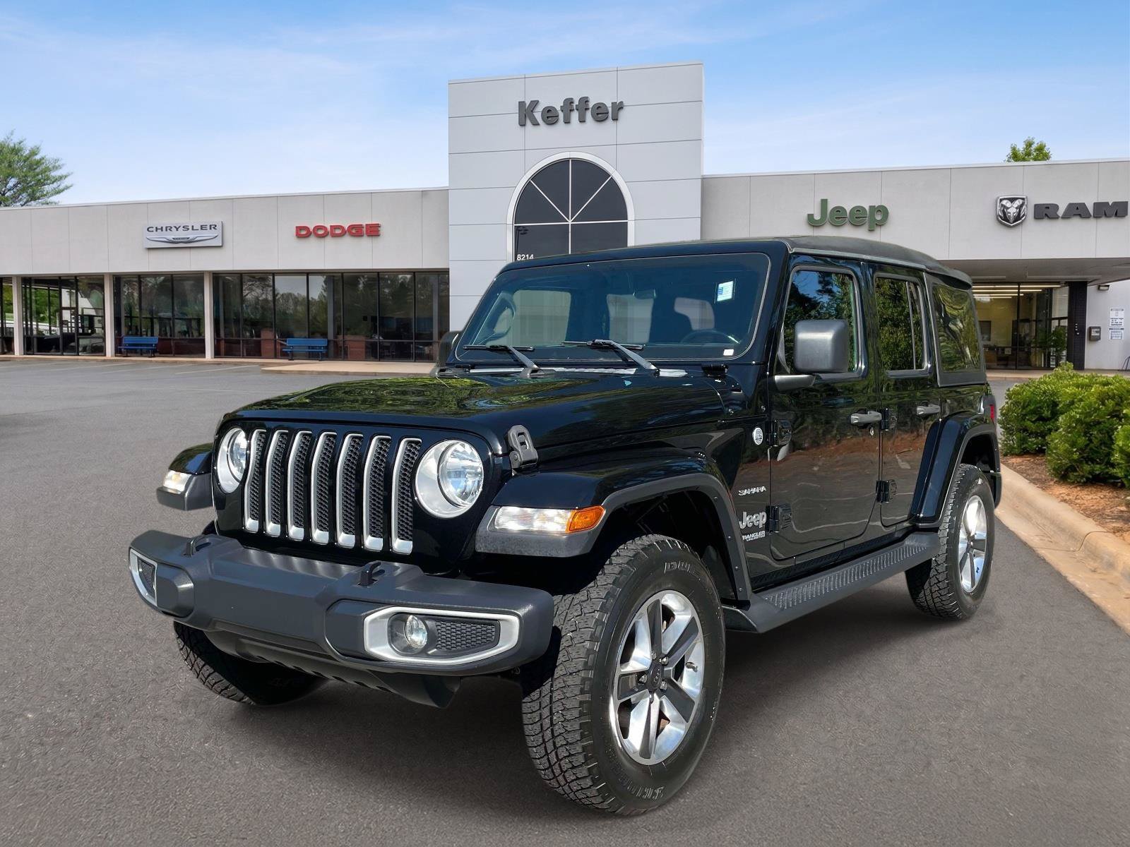 Used 2020 Jeep Wrangler Unlimited Sahara AWD/4WD image 1