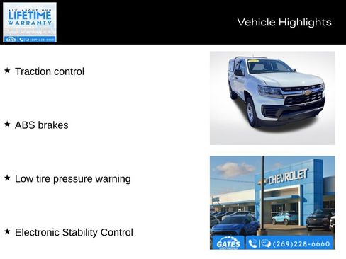 Used 2022 Chevrolet Colorado W/T w/ WT Convenience Package image 6