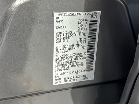 New 2026 Nissan Pathfinder SL AWD/4WD image 28