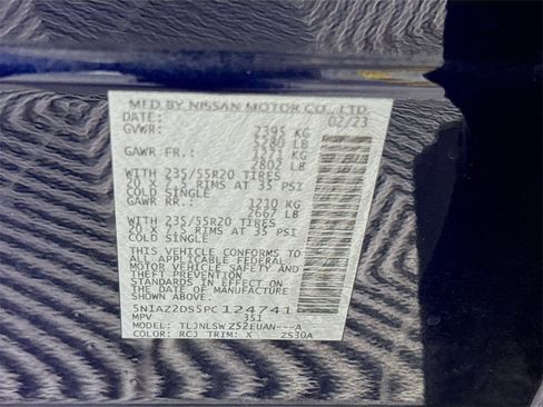 Certified 2023 Nissan Murano Platinum w/ Cargo Package image 40