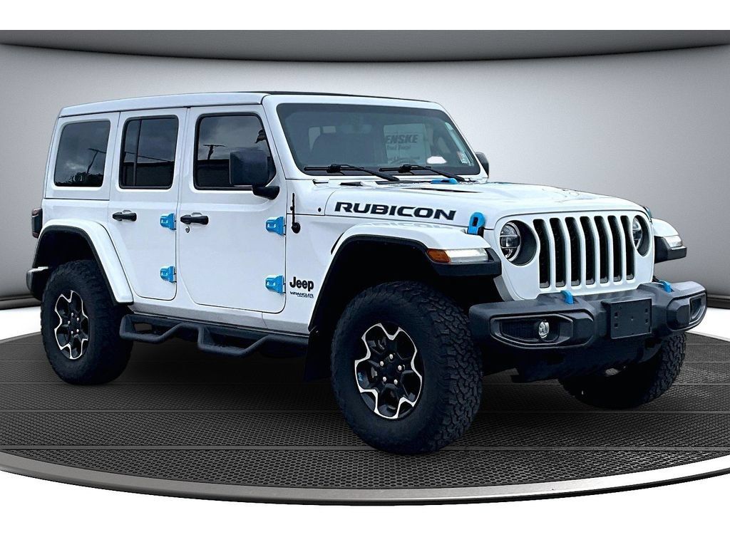 Used 2022 Jeep Wrangler Unlimited Rubicon 4xe w/ Cold Weather Group AWD/4WD image 14