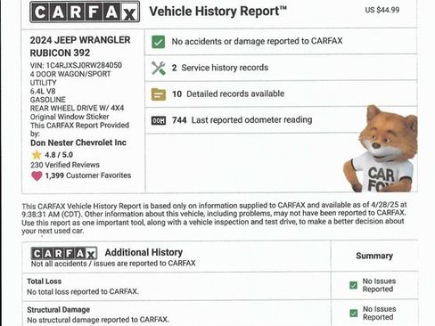 Used 2024 Jeep Wrangler Unlimited Rubicon 392 image 5