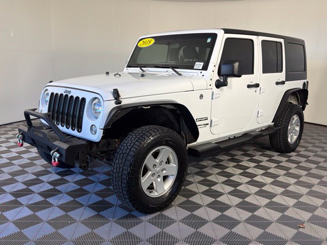Used 2018 Jeep Wrangler Unlimited Sport w/ Connectivity Group AWD/4WD image 2