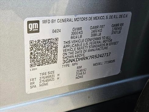 New 2024 Chevrolet Blazer EV RS image 21