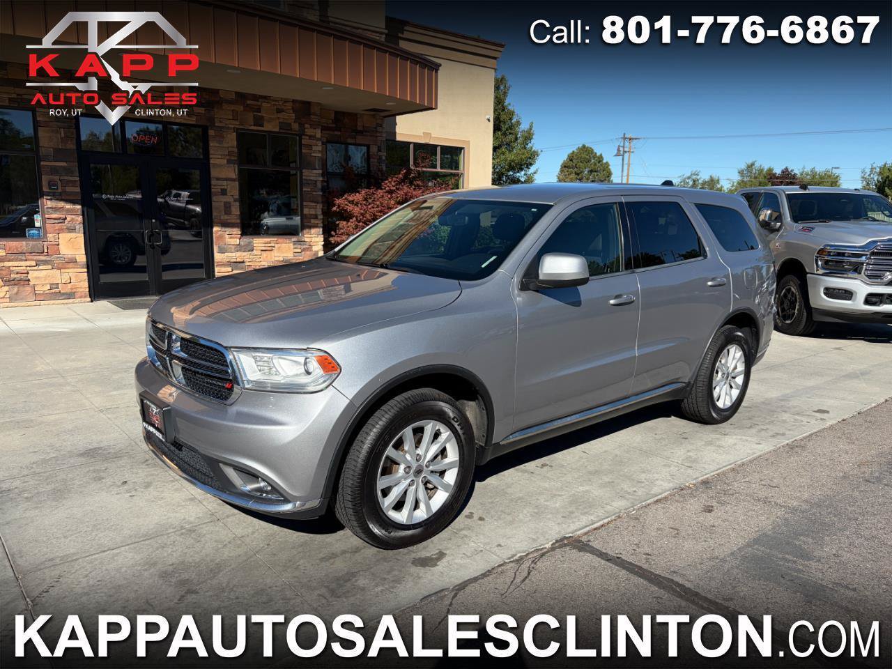 Used 2020 Dodge Durango SXT w/ 3rd Row Seating Group AWD/4WD image 1