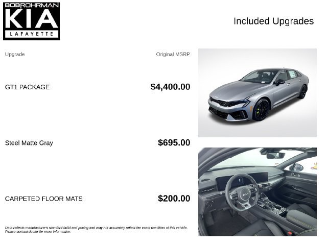 New 2027 Kia K5 GT w/ GT1 Package FWD image 4