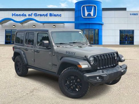 Used 2021 Jeep Wrangler Unlimited Sport AWD/4WD image 1