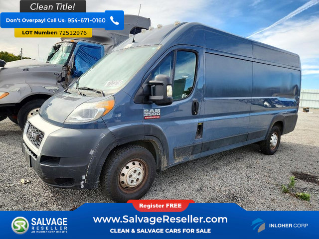 Used 2020 RAM ProMaster 3500 FWD image 1