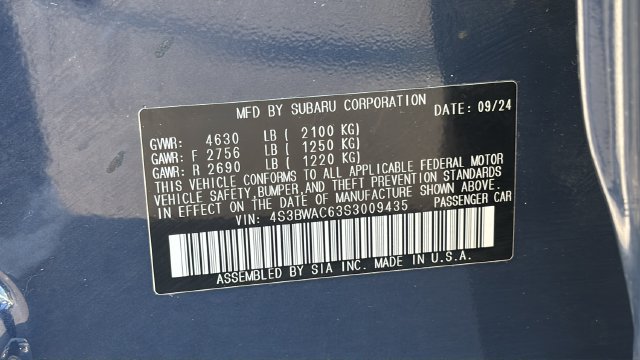 Used 2025 Subaru Legacy Premium AWD/4WD image 28