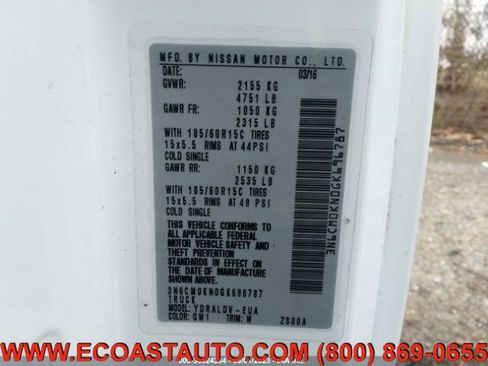 Used 2016 Nissan NV200 S w/ Cruise Control Package image 10