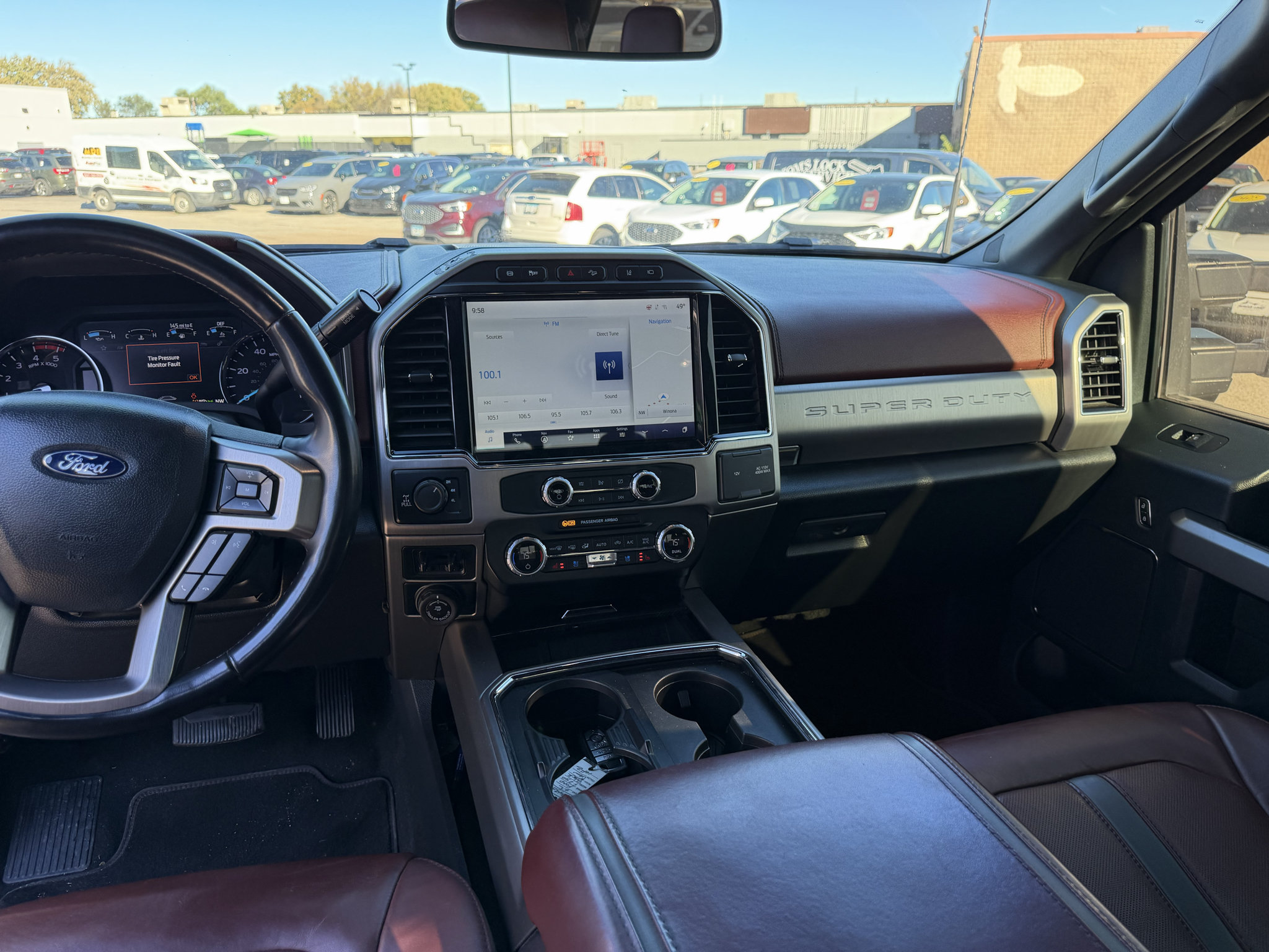 Used 2022 Ford F250 Platinum w/ FX4 Off-Road Package AWD/4WD image 8