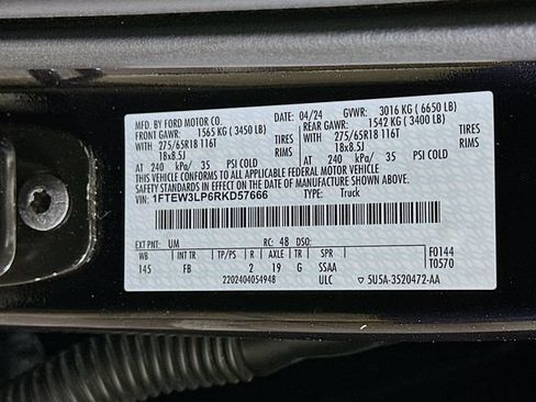 Used 2024 Ford F150 XLT w/ Equipment Group 302A MID AWD/4WD image 39