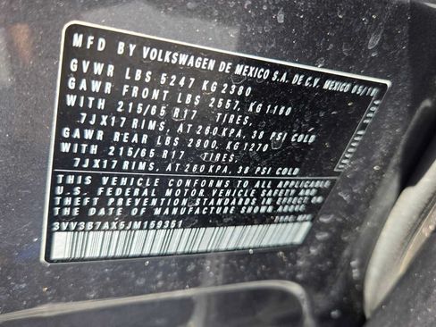 Used 2018 Volkswagen Tiguan SE FWD image 21