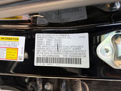 Used 2024 Honda Civic Sport image 34