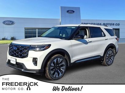 New 2026 Ford Explorer Platinum w/ LUX Leather Package