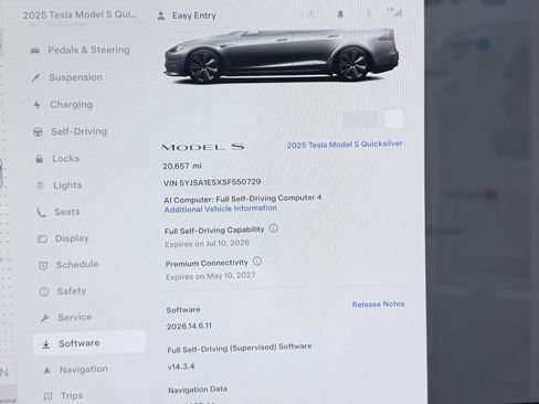 Used 2025 Tesla Model S AWD/4WD image 81