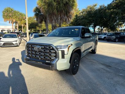 Used 2025 Toyota Tundra Platinum