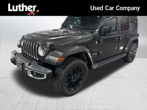 Used 2021 Jeep Wrangler Unlimited Sahara w/ Cold Weather Group image 1