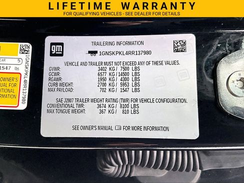 Used 2024 Chevrolet Tahoe Z71 w/ Z71 Off-Road Package AWD/4WD image 36