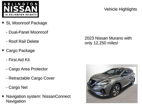 Certified 2023 Nissan Murano SL w/ SL Moonroof Package image 8