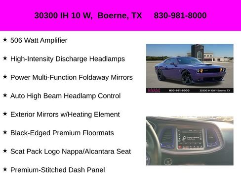 Used 2023 Dodge Challenger R/T Scat Pack w/ Plus Package RWD image 30