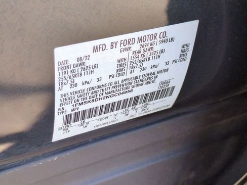 Used 2022 Ford Explorer XLT w/ Equipment Group 202A image 36