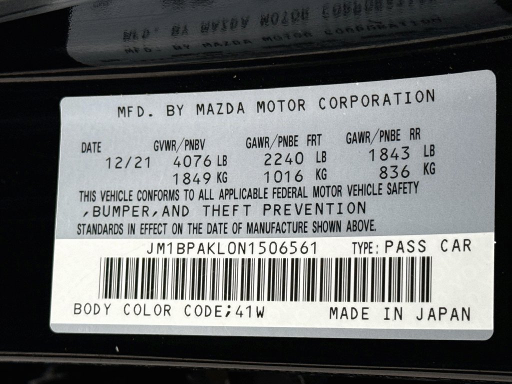 Used 2022 MAZDA MAZDA3 s FWD image 26