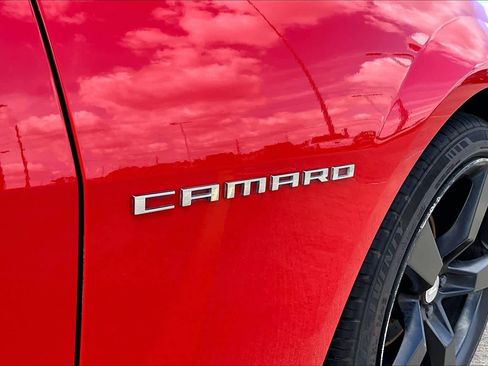 Used 2015 Chevrolet Camaro LS w/ Black Rally Stripe Package RWD image 8
