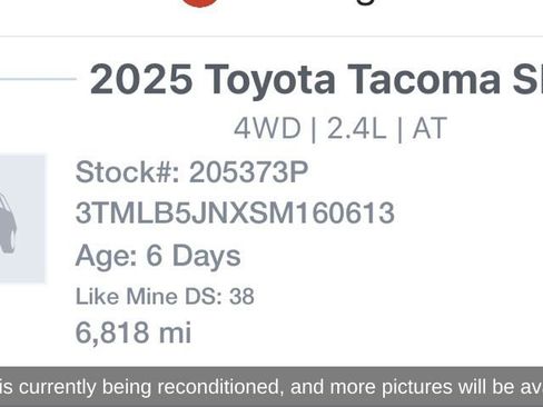Used 2025 Toyota Tacoma SR5 AWD/4WD image 16