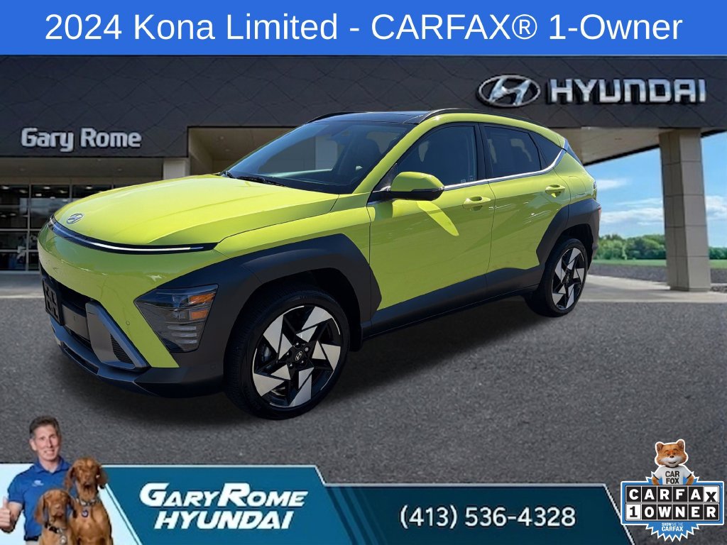 Certified 2024 Hyundai Kona Limited AWD/4WD image 1