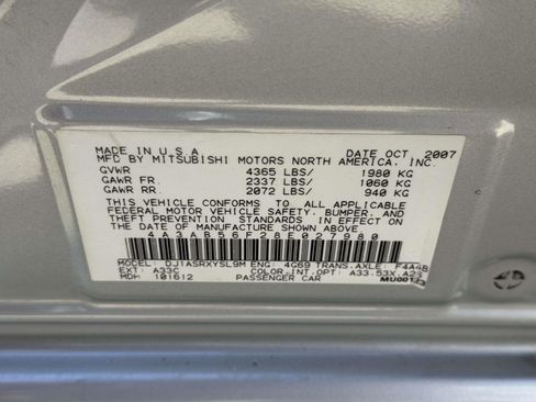 Used 2008 Mitsubishi Galant ES FWD image 15