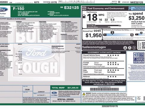 Certified 2022 Ford F150 XLT w/ Max Trailer Tow Package AWD/4WD image 28
