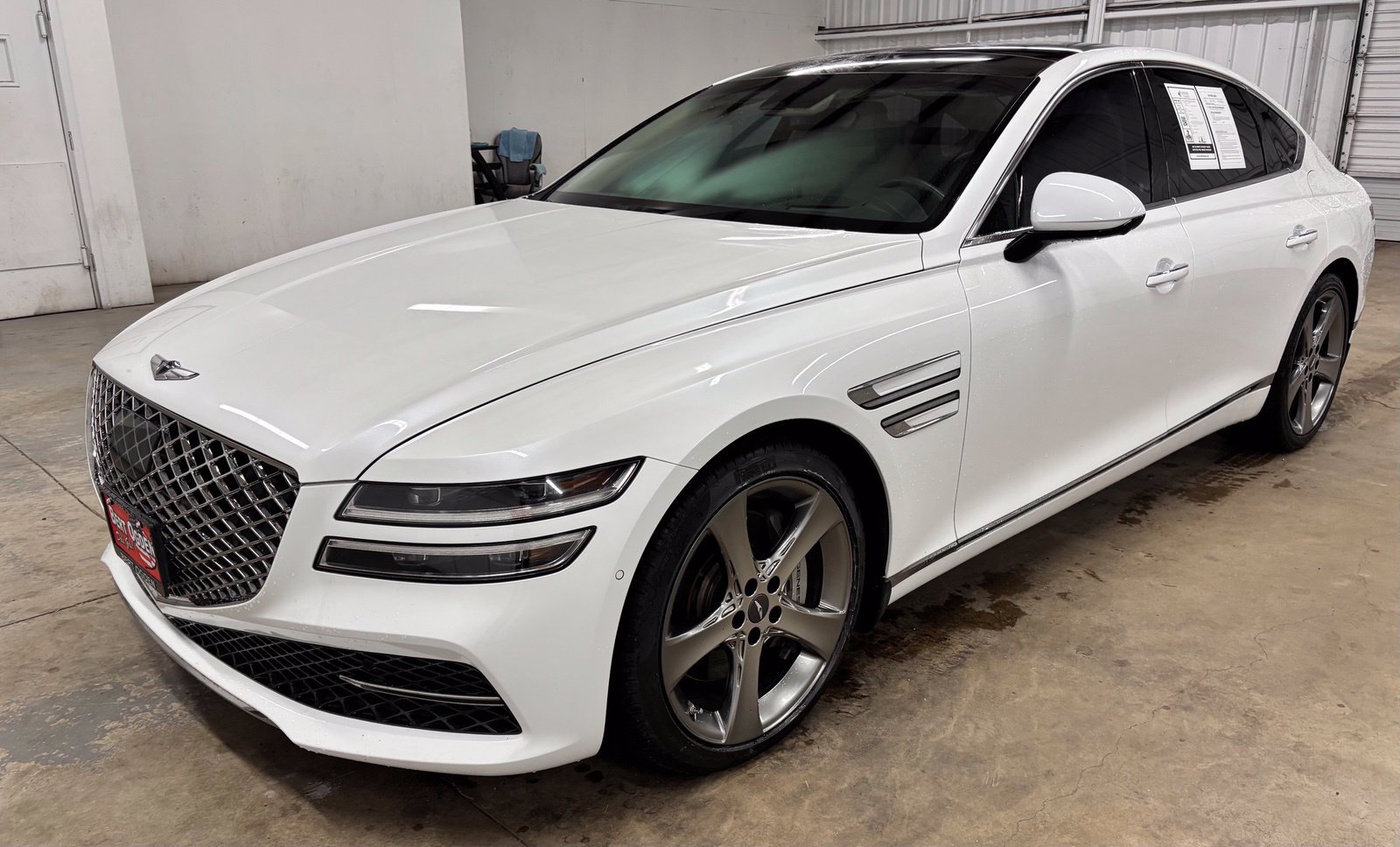 Used 2021 Genesis G80 3.5T w/ Prestige Package AWD/4WD image 3