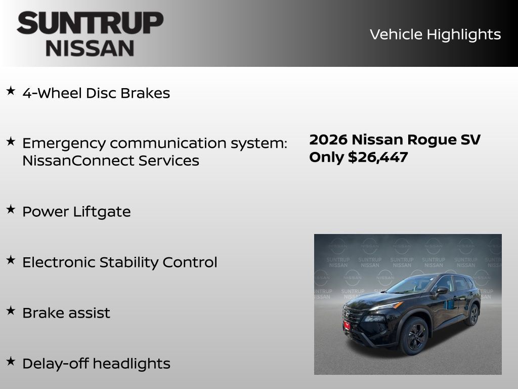 Certified 2026 Nissan Rogue SV FWD image 38