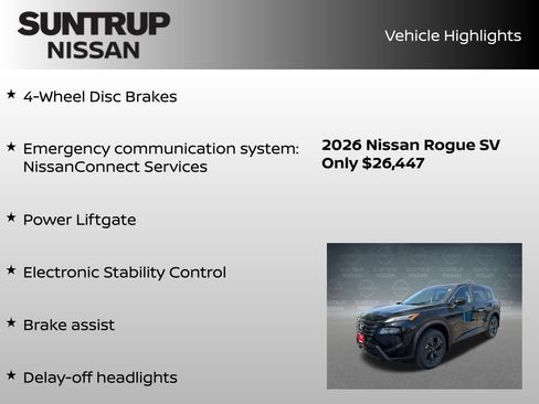 Certified 2026 Nissan Rogue SV FWD image 38